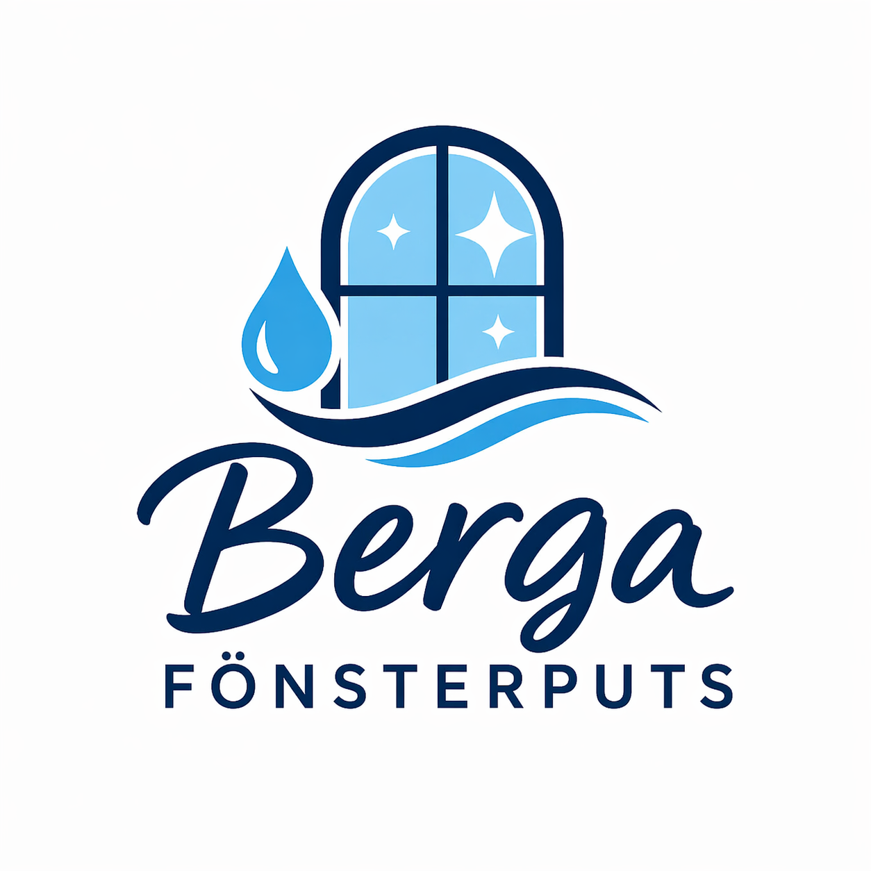 Berga Fönsterputs logga